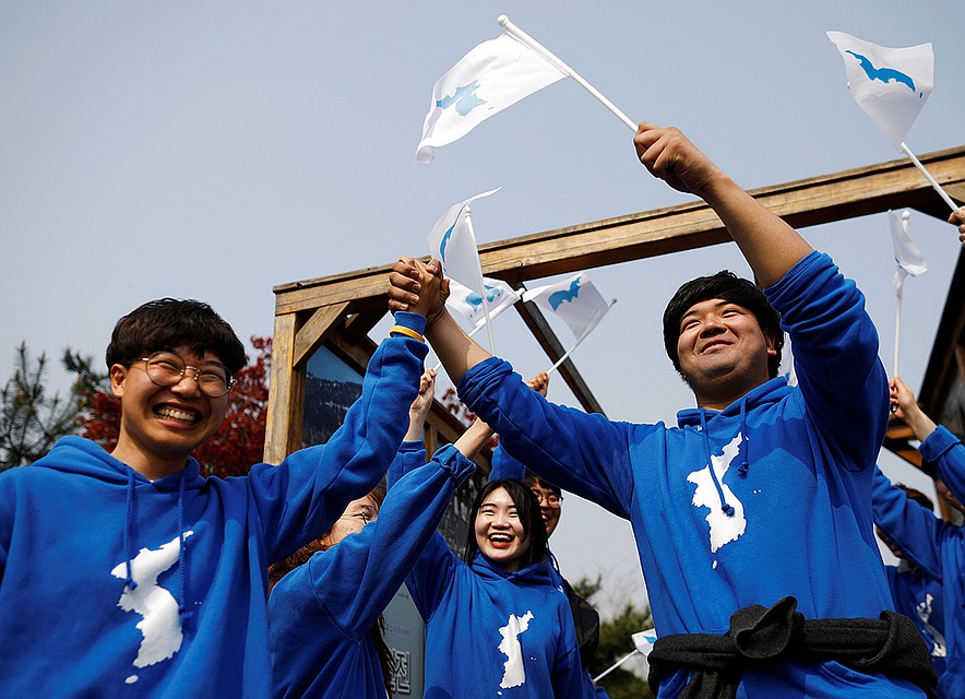 В Южной Корее активно приветствуют мирные переговоры с северным соседом. Фото: REUTERS