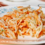 Салат с редькой и морковью