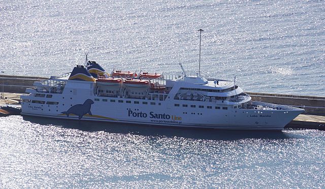 Корабль на Porto Santo