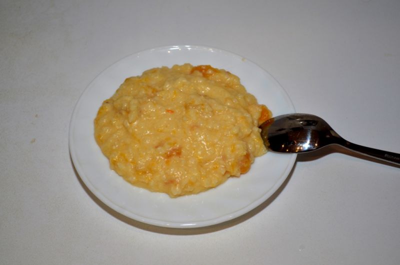 каша на завтрак
