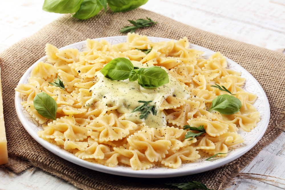 Соус 4 сыра для макарон спагетти