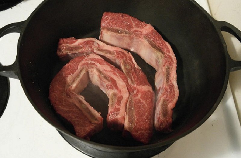 как обжаривать мясо
