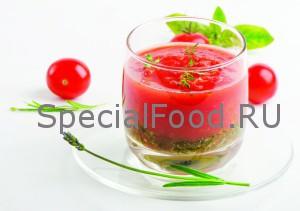 Коктейль томатный сок и сметана