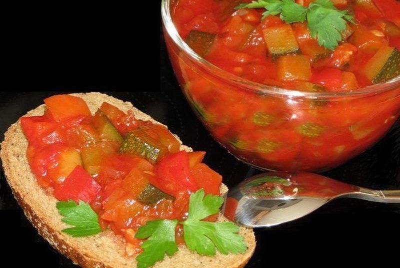 салат из цукини