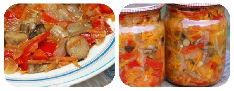 салат с грибами