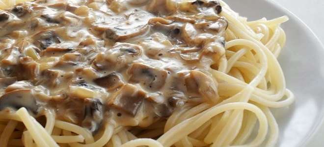 грибной соус для спагетти