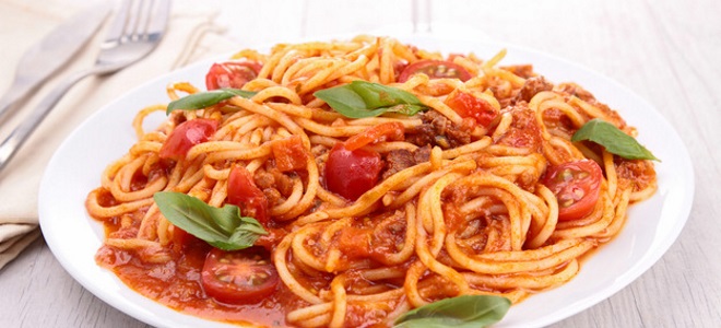 томатный соус для спагетти