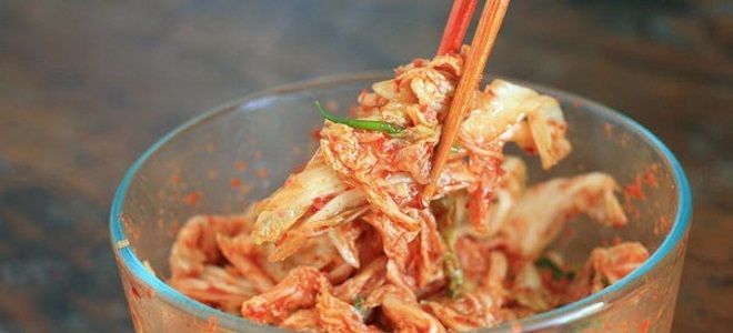 Салат кимчи из пекинской капусты - рецепт