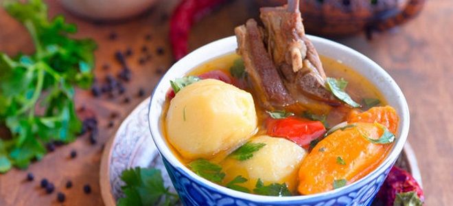шурпа классический суп из баранины рецепт