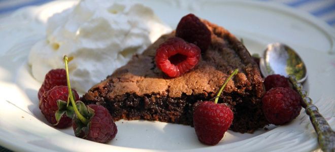шведский шоколадный пирог