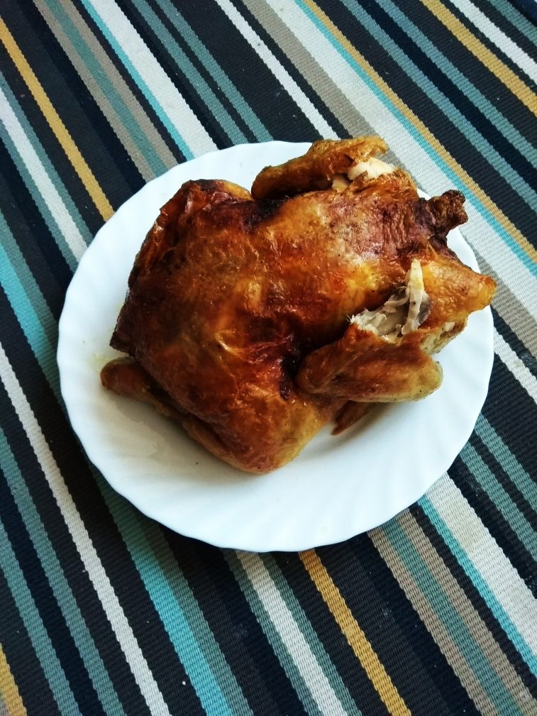 Фото рецепта - Спагетти с запечённой курицей под сливочным соусом - шаг 10