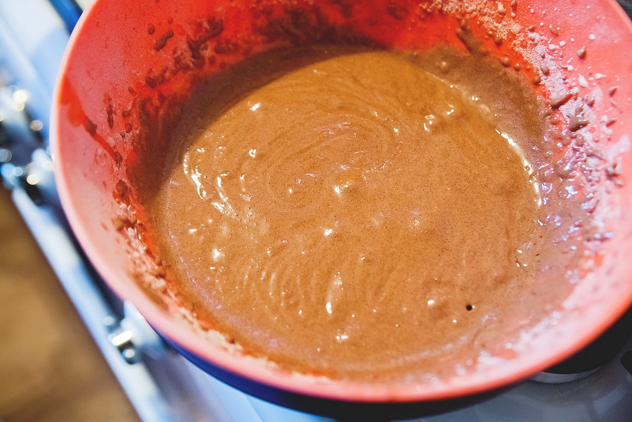 Шведский шоколадный пирог «Кладдкака» (Фишка рецепта - особая структура: не жидкий, но и не сухой)