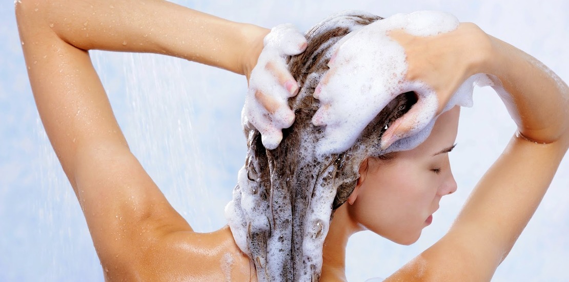 мытье волос 